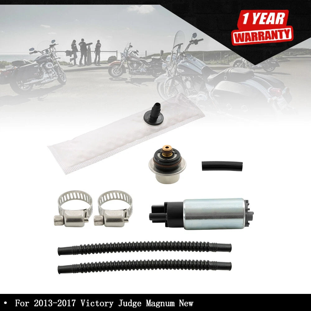 Fuel Pump with Regulator and Strainer for Victory Judge Magnum (2013–2017)