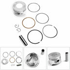 Piston Kit +0.50 for Honda CG200 (200cc, NO.13101-LA66-0400, Bore 64mm)
