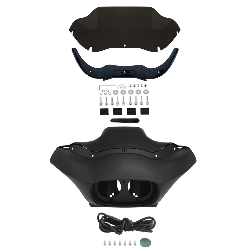 Inner Outer Fairings Windshield Trims for Harley Road Glide FLTRX (1998–2013)