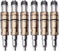 6pcs Fuel Injector 2872544 D2872544 for Cummins ISZ ISX ISX12 ISX15 (2007–2023)