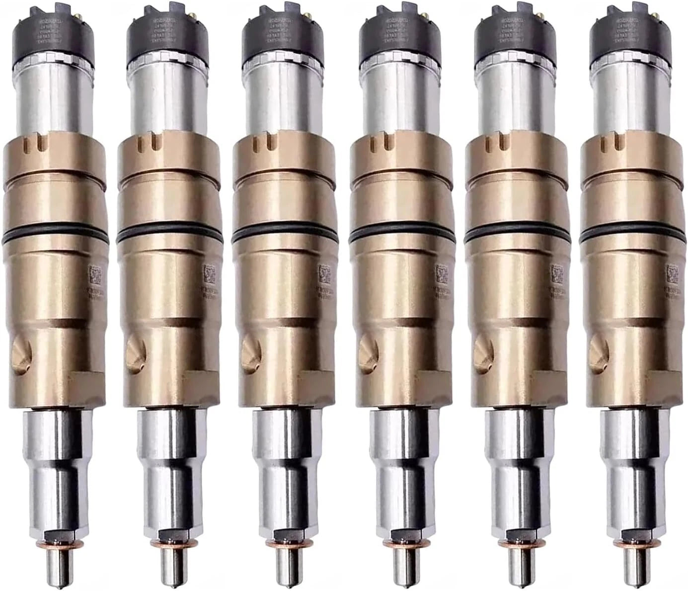 6pcs Fuel Injector 2872544 D2872544 for Cummins ISZ ISX ISX12 ISX15 (2007–2023)