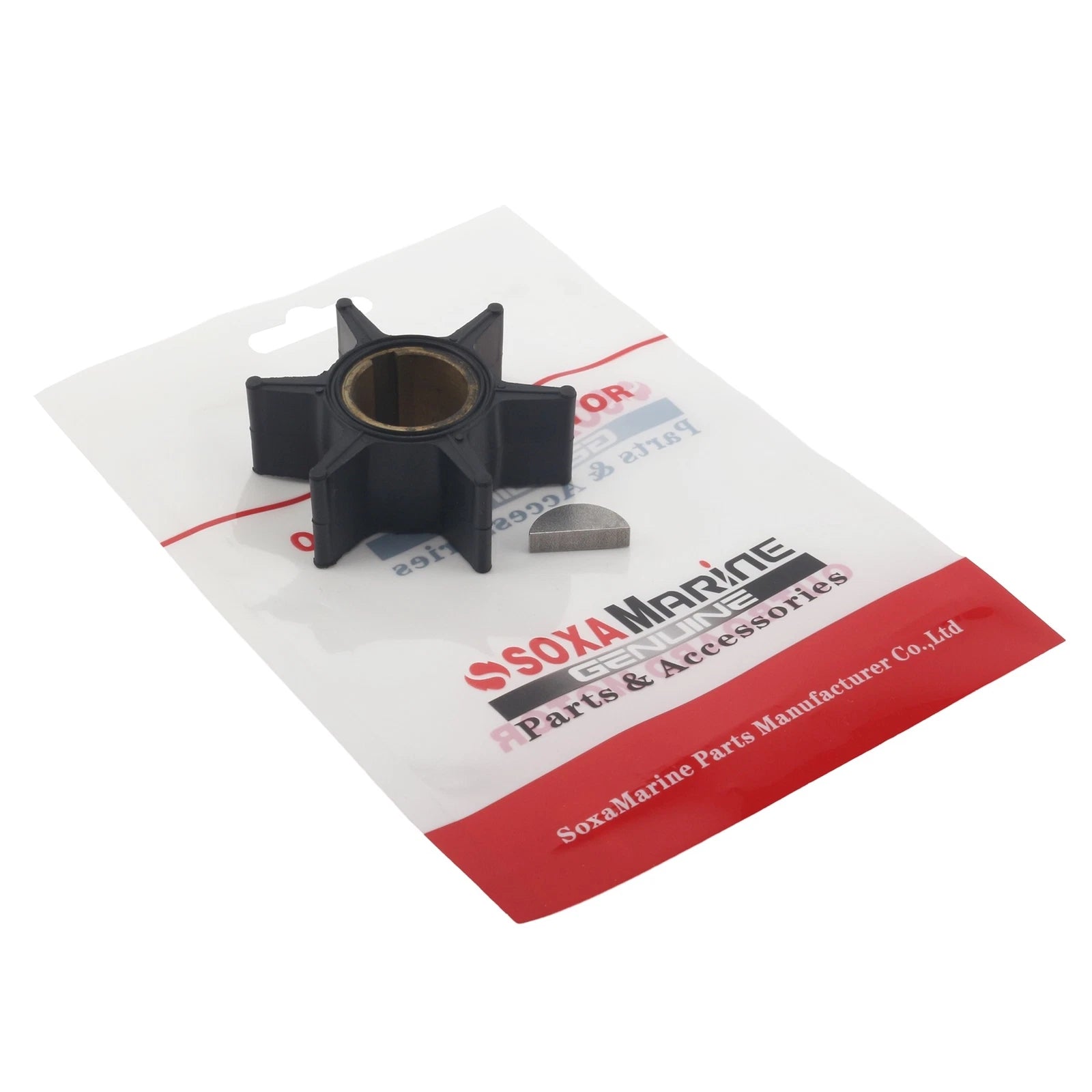 Water Pump Impeller & Key for Evinrude Johnson Outboard (390286)