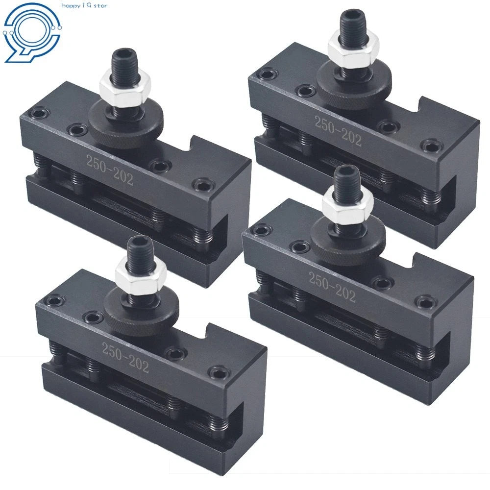 Set of 4 Quick Change Turning Facing & Boring Tool Post Holders for BXA