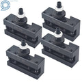Set of 4 Quick Change Turning Facing & Boring Tool Post Holders for BXA
