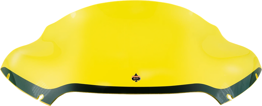 Klock Werks 9" Kolor Flare Windshield for FLTR (KWW-01-0634) - Yellow Ice