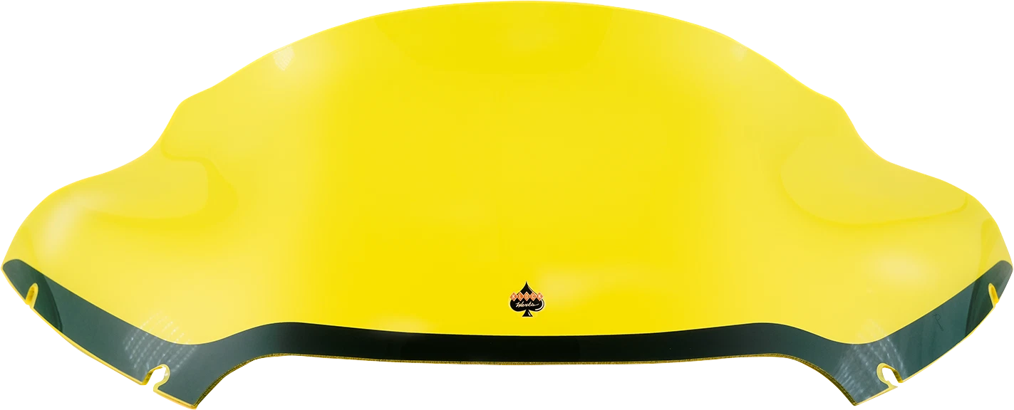 Klock Werks 9" Kolor Flare Windshield for FLTR (KWW-01-0634) - Yellow Ice