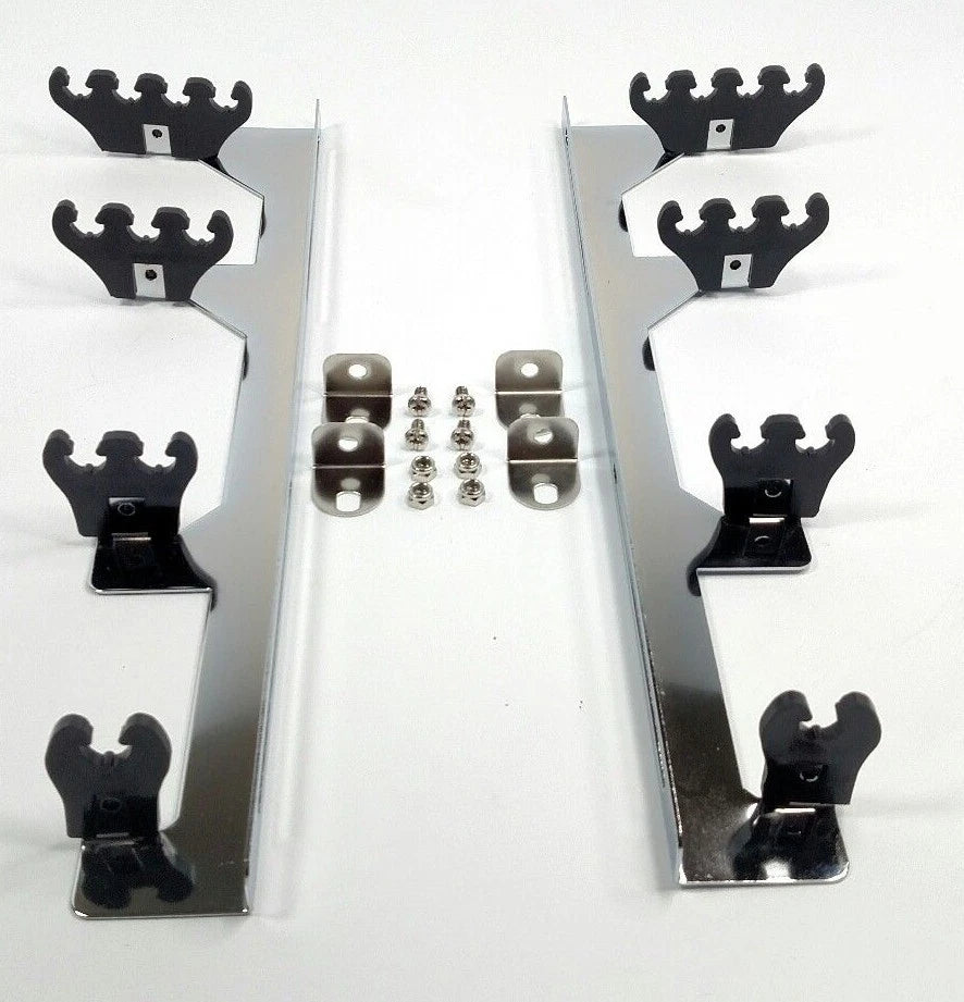 Spark Plug Wire Separators for Chevrolet SBC SBF Linear Black Holders (1955–1997)