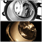 Fog Lights Set for Toyota Corolla (2011–2013) OE Clear Lens + Bezel + Switch
