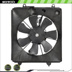 Condenser Cooling Fan for Honda CR-V 2010-2011 (2.4L L4, Passenger Side)