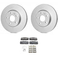 Set of 2 Bosch QuietCast Front Rotors & TRW Pro Ceramic Pads for Avalon Camry