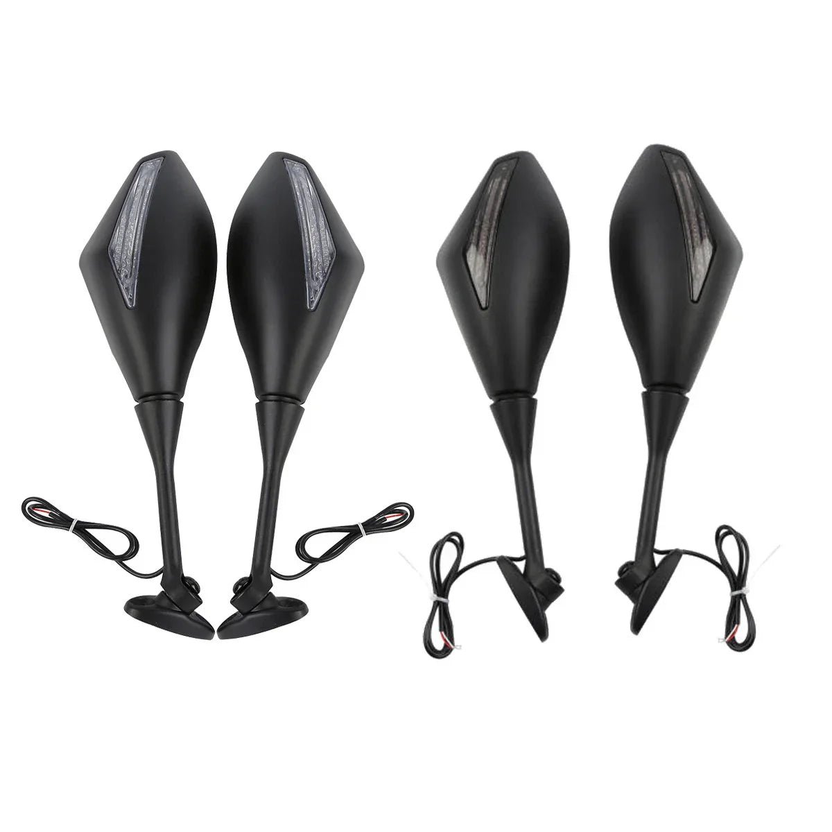 LED Turn Signal Mirrors for Honda CBR600RR (2003-2024) & CBR1000RR (2004-2007)