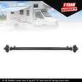 7k Trailer Axle for 8 Lug Vehicles (75" Hub Face, 58" Spring Center)