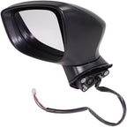 Driver Left Side Mirror for Mazda 3 Sport (2014–2016)