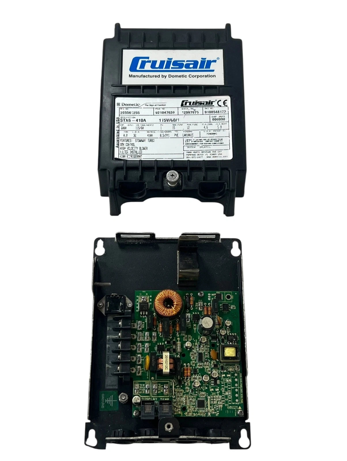 Control Board & Blower for Cruisair STX6-410A (Parts, Incomplete)