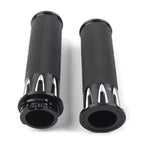 1" Handle Bar Hand Grips for Harley Sportster XL883 XL1200 (2004–2023) Black