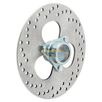 Rear Brake Rotor Disc & Flange Hub for Honda FourTrax 250 TRX250X (1987–1992)