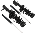 Front Complete Strut w/ Spring & Rear Shock Absorber for Chevrolet Cruze (2012–2015)
