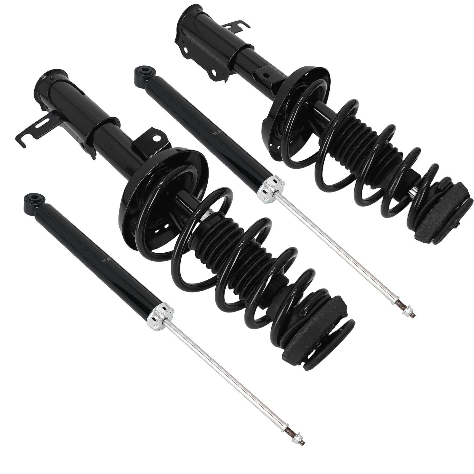 Front Complete Strut w/ Spring & Rear Shock Absorber for Chevrolet Cruze (2012–2015)