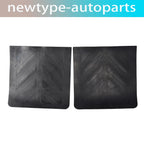 1 Pair Mud Flaps for Semi Truck Trailer (24"x 24", Heavy Duty, Black)