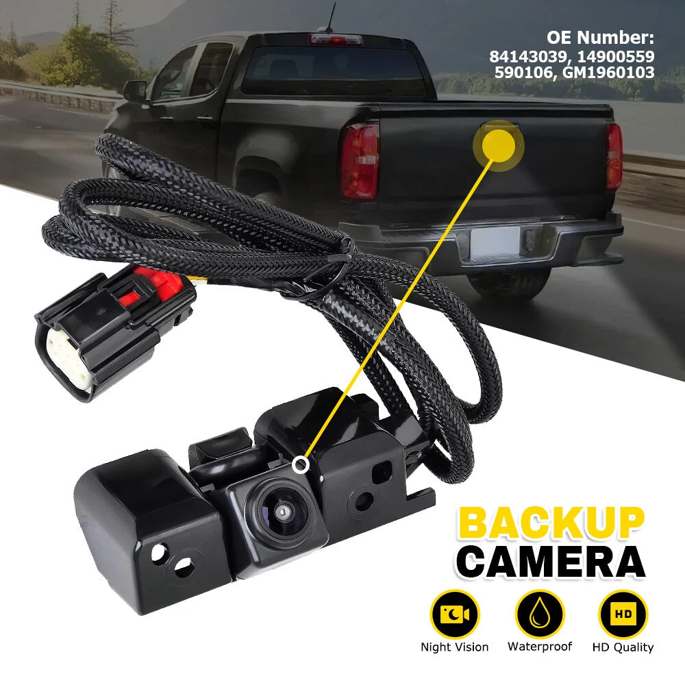 Rear View Park Assist Backup Camera for Canyon Colorado (2015–2022)