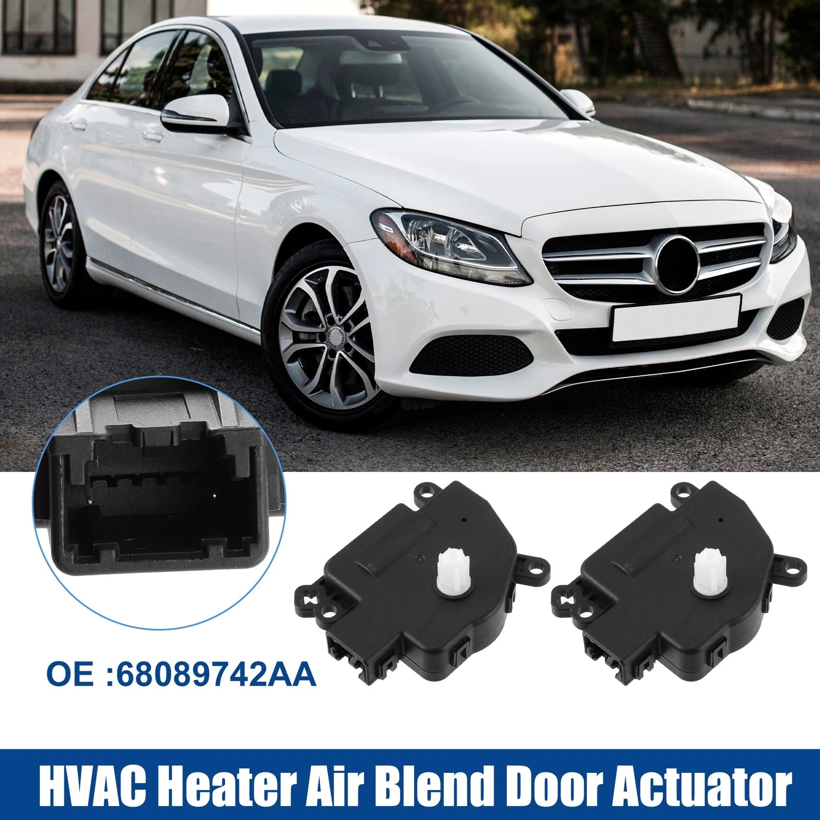 2X Air Door Actuator for Dodge Ram 1500 (2011–2018)