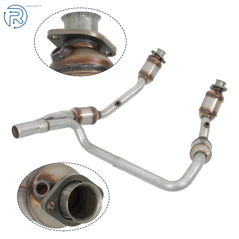 Y-Pipe Exhaust Catalytic Converter for Jeep Wrangler JK V6 (2007–2009)