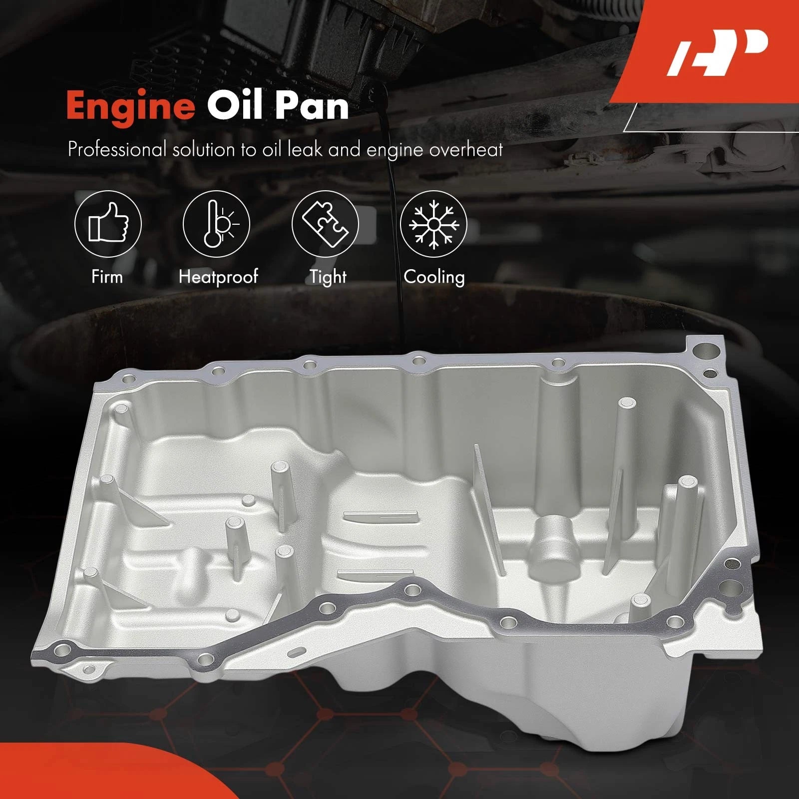 Engine Oil Pan for Ford Mustang (2015–2023) Turbocharged L4 2.3L
