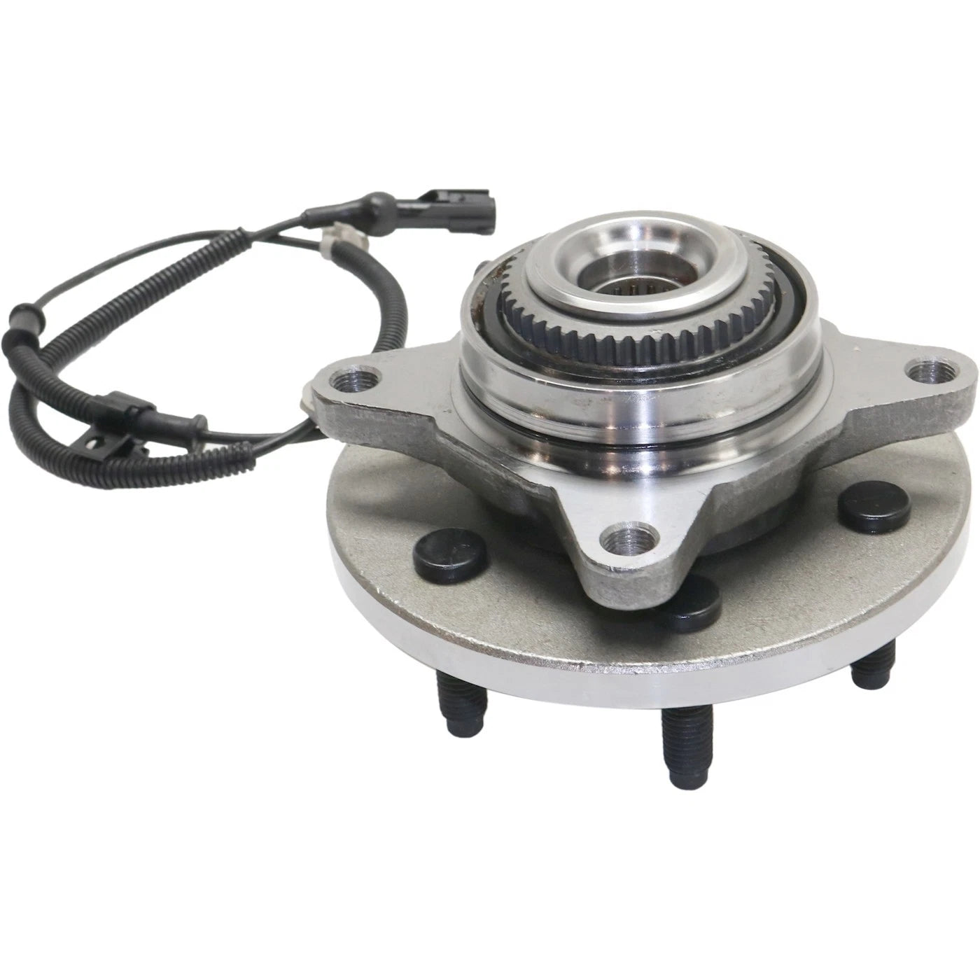 Set of 2 Wheel Hubs for Ford F-150 (2009–2010) Front 6 Lug with Bearing & Sensor
