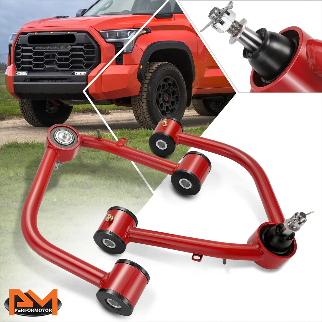 2X Upper Control Arms for Toyota Tundra (2022–2024) - J2 Powdercoated Red