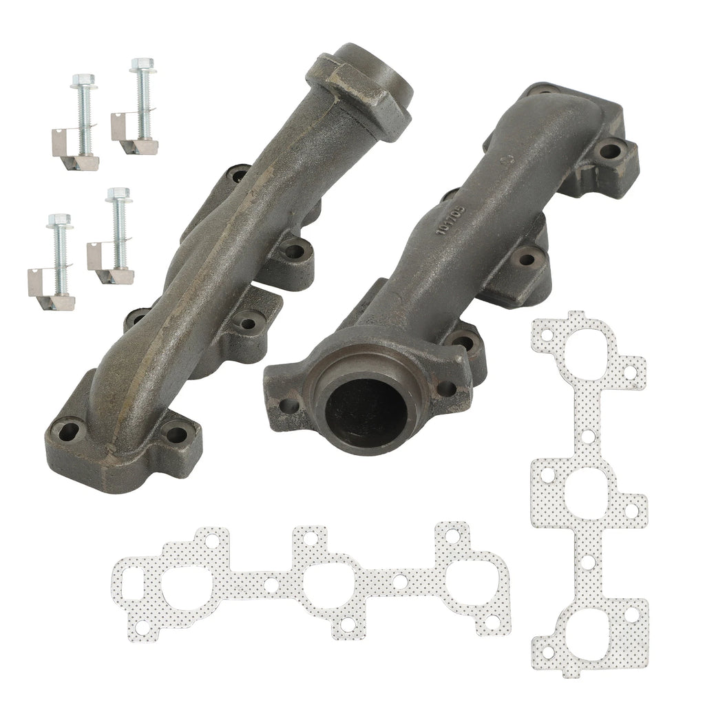 2X Exhaust Manifold with Gasket for Dodge Dakota Ram (2004–2016)