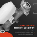 Brake Master Cylinder with Reservoir for Ford Aerostar (1987–1989)