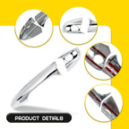 Set of 4 Chrome Outer Door Handle Covers for Mercedes-Benz GLK Class (2010–2015)