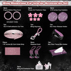 Sparkly Pink Rhinestone Diamond Interior Set for Women (28 PC) (2010-2015)