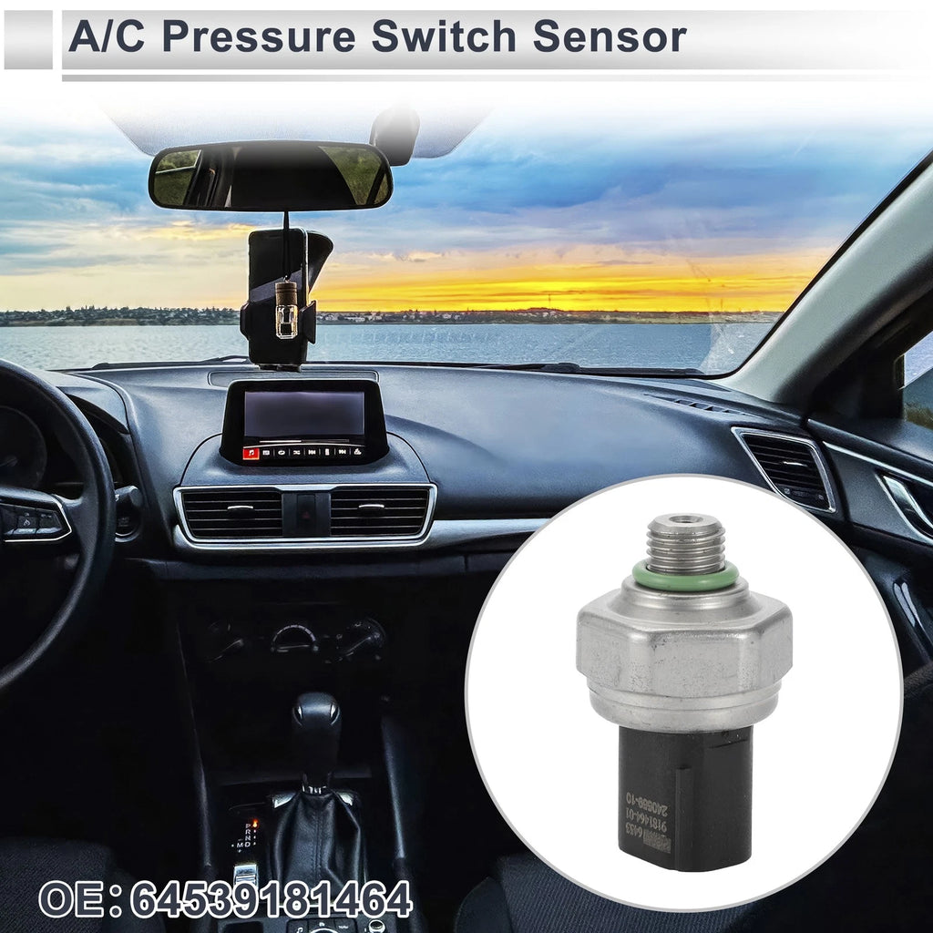 A/C Pressure Switch Sensor for BMW 1 2 3 4 5 Series (E39 E60 E90) No. 64539181464