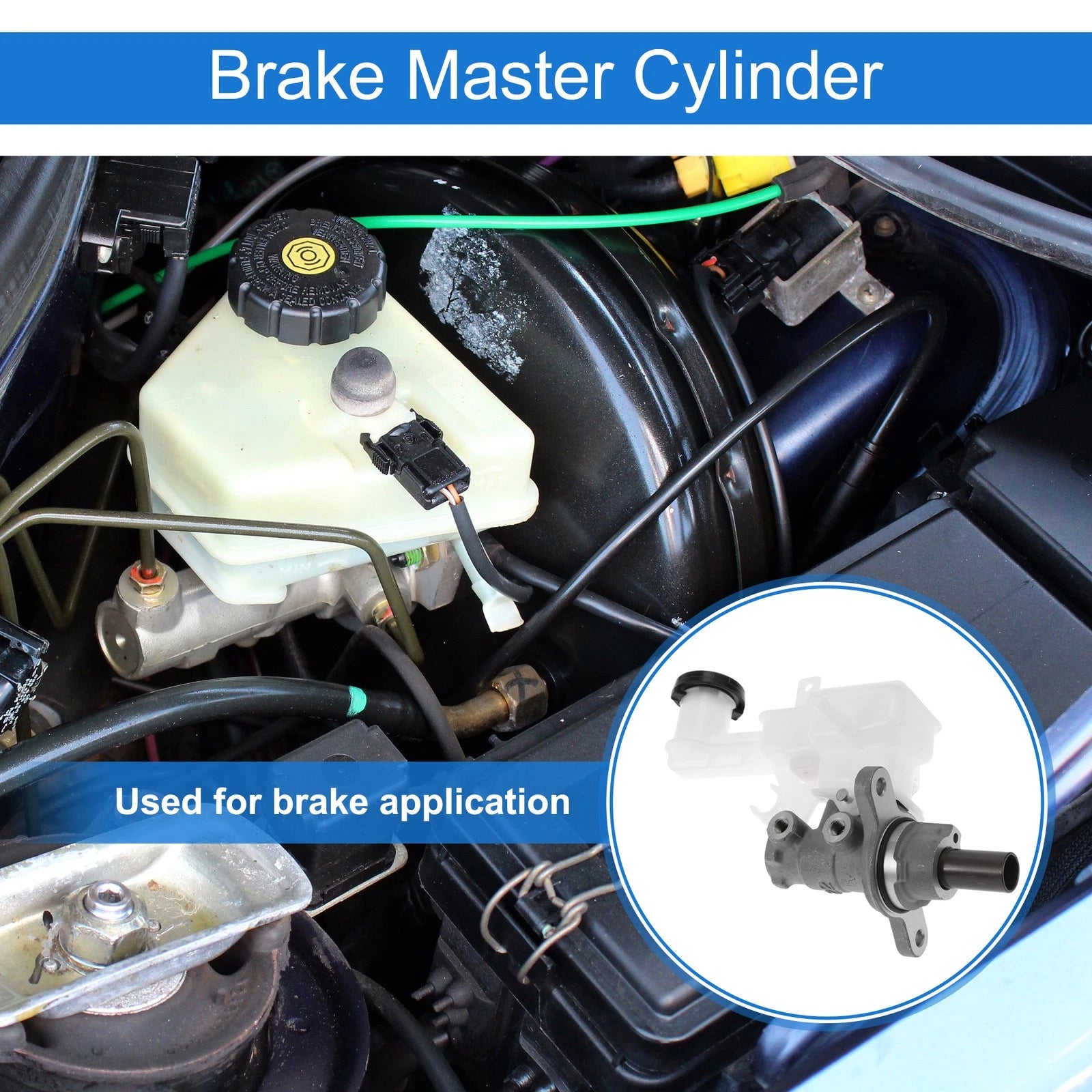 Brake Master Cylinder with Reservoir No. 5110080J10 for Suzuki SX4 (2007–2009)