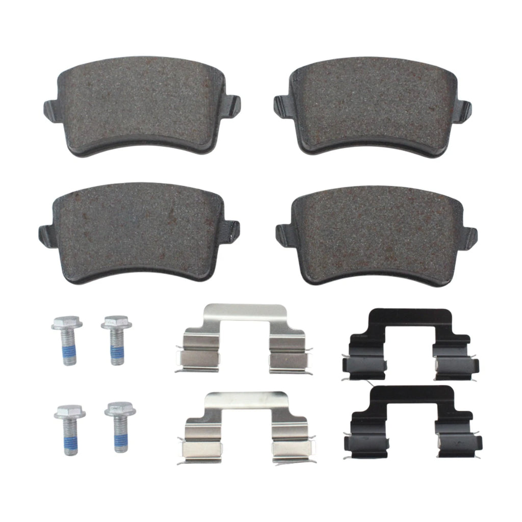 Set of 4 Hella Rear Low-Met Disc Brake Pads for Audi Q5 SQ5 S4 S5 (2009–2023)
