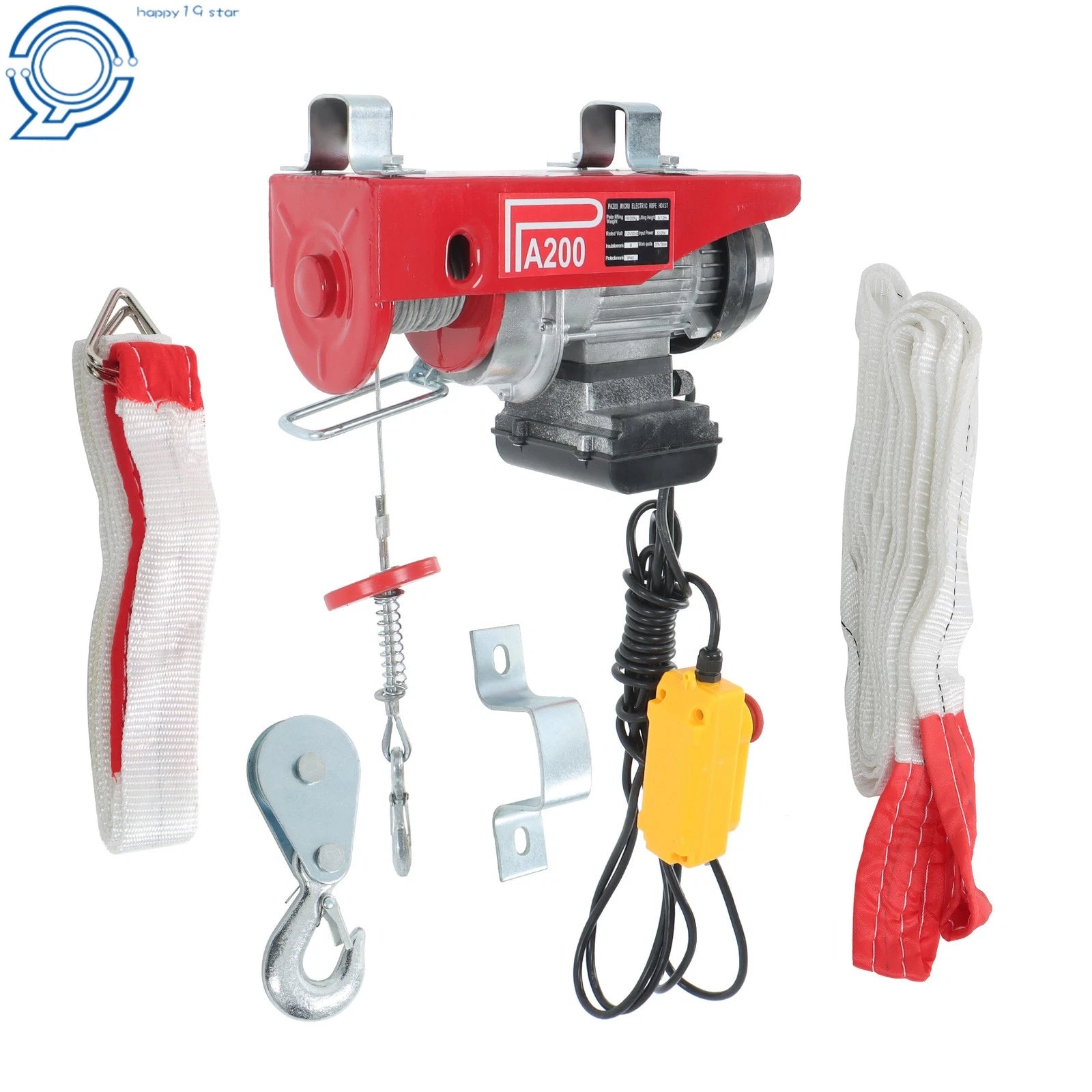 Electric Hoist for Garage Lifting (110V, 440 LBS, 40 FT)