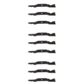 9 Pk Heavy Duty Blades 742-04053A 942-04053C for MTD Cub Cadet 50" (Fits)