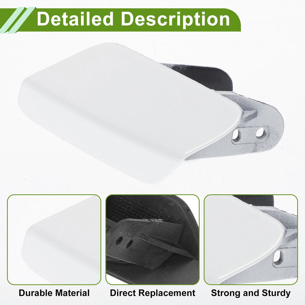 Front Left Washer Nozzle Cover Cap No. 51118067969 for BMW 320i (2013–2018) White