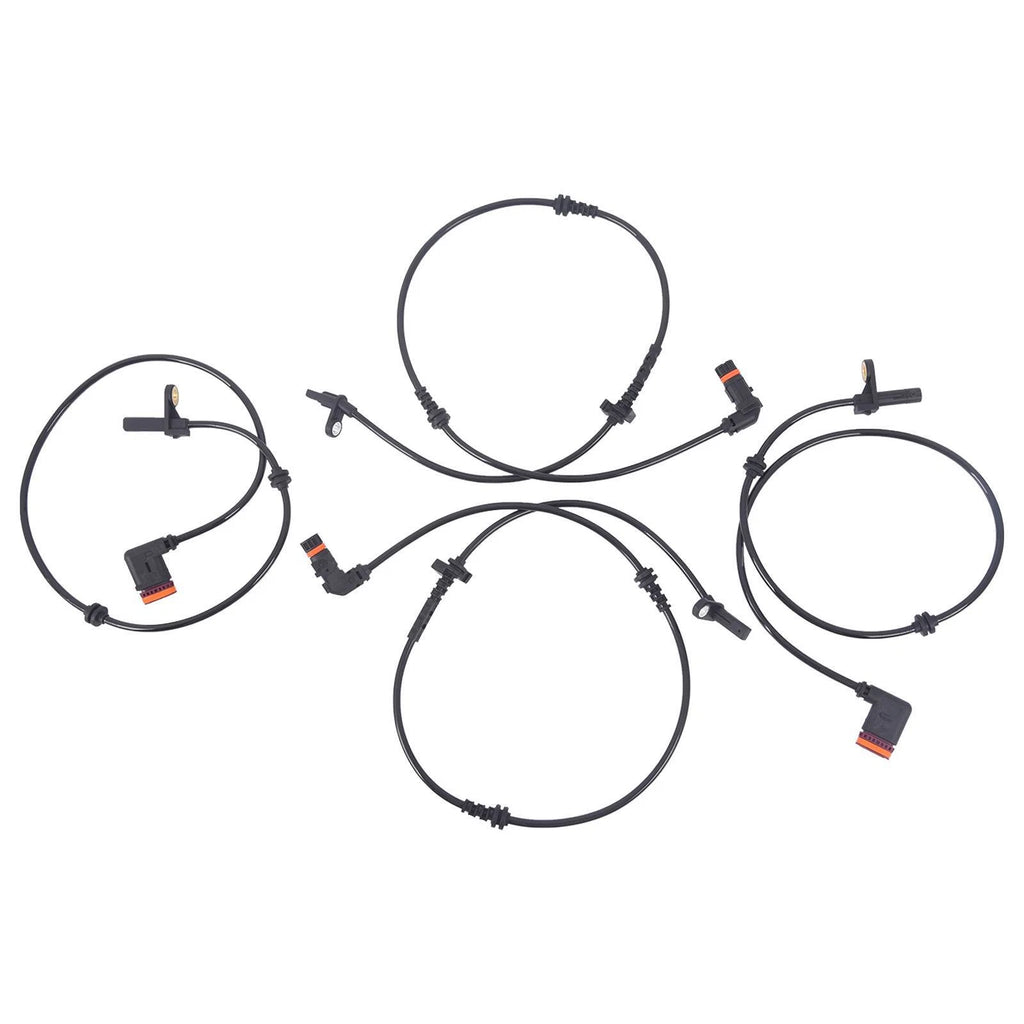 Set of 4 ABS Wheel Speed Sensors for Mercedes CL600 S65 AMG (2007–2010)