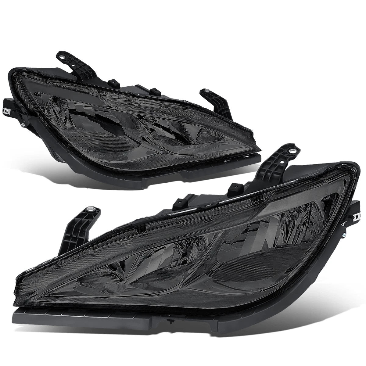 Smoked Lens Clear Corner Headlight Lamps for Chrysler Pacifica Voyager (2017–2023)