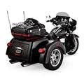 Vance & Hines Twin Slash Round Slip-On Exhaust for HD Dresser (1995–2016)