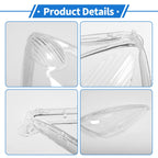 Headlight Lens Cover for Honda Fit (2009–2010) PC Clear
