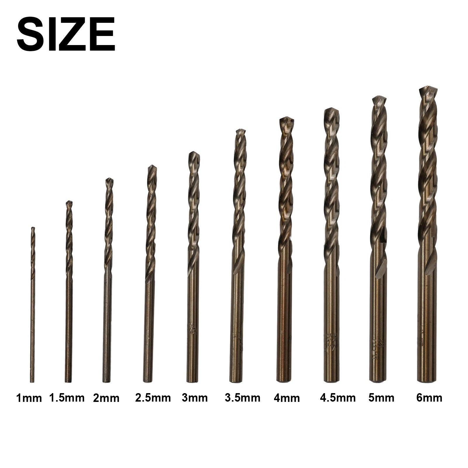 4.5mm Cobalt Auger Drill Bit for Fried Dough Twists