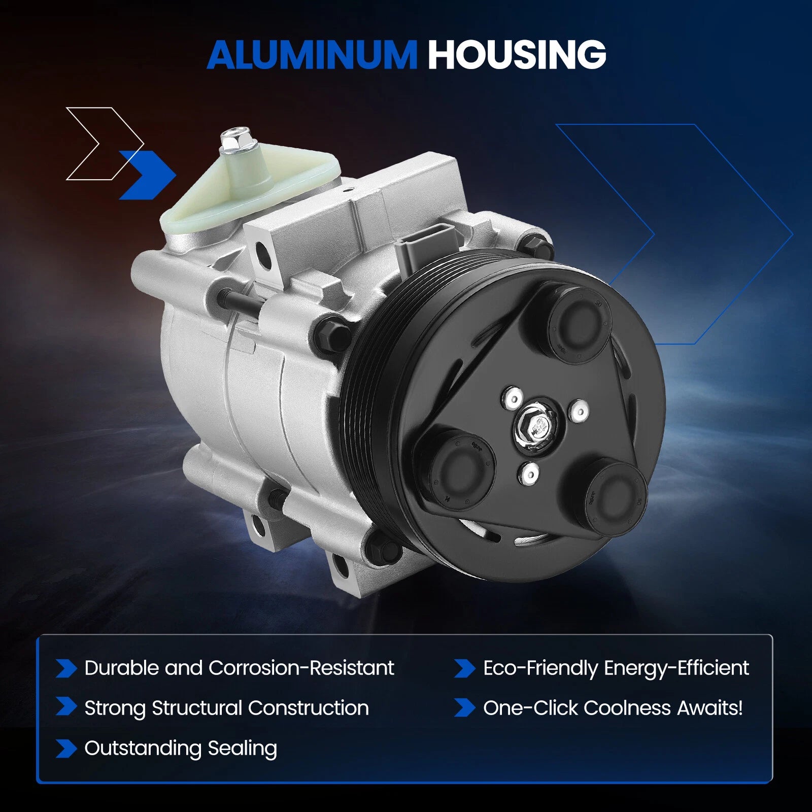 Compressor for Ford Excursion 7.3L, 5.4L (2002–2005) CO 101290C