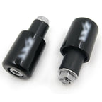 Bar Ends 2X Rubber Black for Kawasaki Ninja ZX7R (1996–2003) / ZRX1100 (1999–2000)
