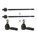 Set of 4 Outer & Inner Steering Tie Rod Ends for Dodge Sprinter 2500 3500 (2002–2018)