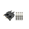 Set of 4 Hitachi Ignition Coils & NGK Platinum Spark Plugs for PT Cruiser, Stratus (2001–2010)