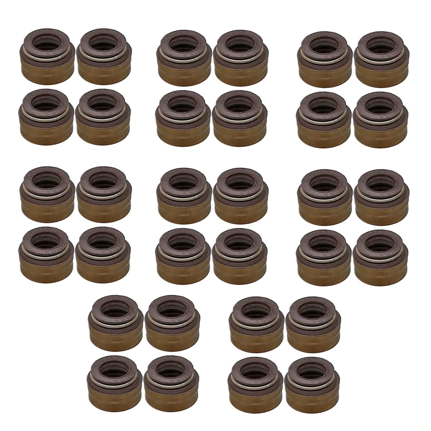 Set of 8 Valve Stem Seals for Mercedes W163 W209 W210 R170