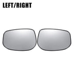 Pair White Mirror Glass w/ Back Non-heated for Honda Fit (2009-2013)